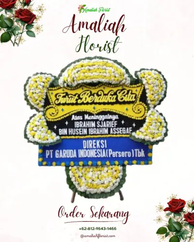 Papan Bunga Duka di Surodinawan