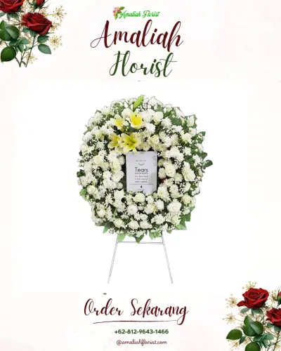 Krans Bunga Duka Cita di Surodinawan